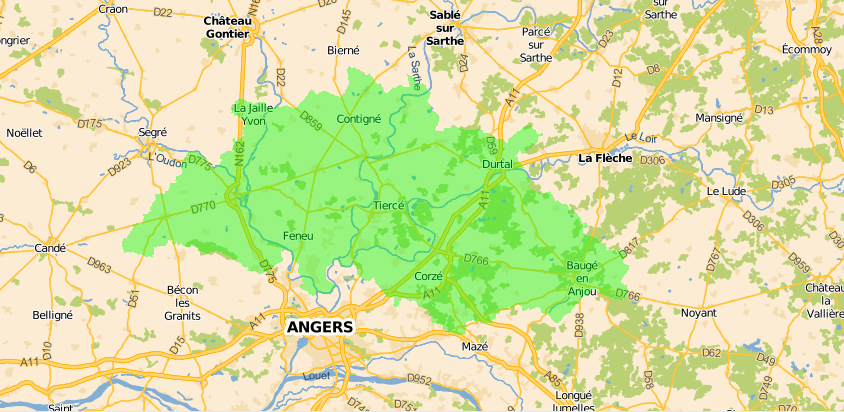 Distribution Les Nouvelles d'Anjou